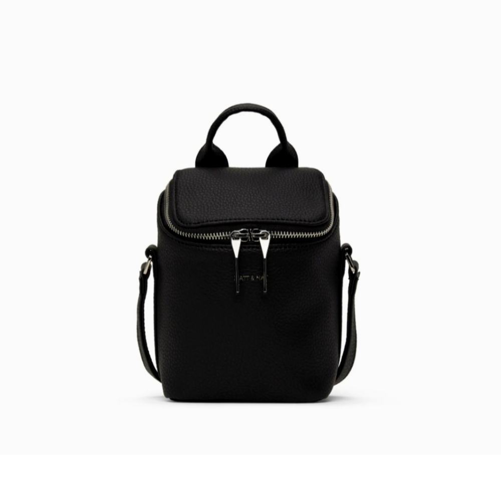 BNWT Matt and nat black brave micro cross body bag